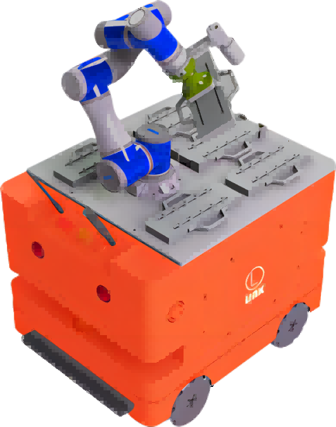 激光Slam导航麦轮全向型复合机器人AGV